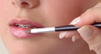 lip brush lip gloss